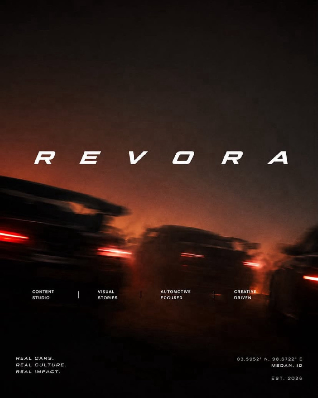 Poster REVORA - 1000 Cars . One Movement