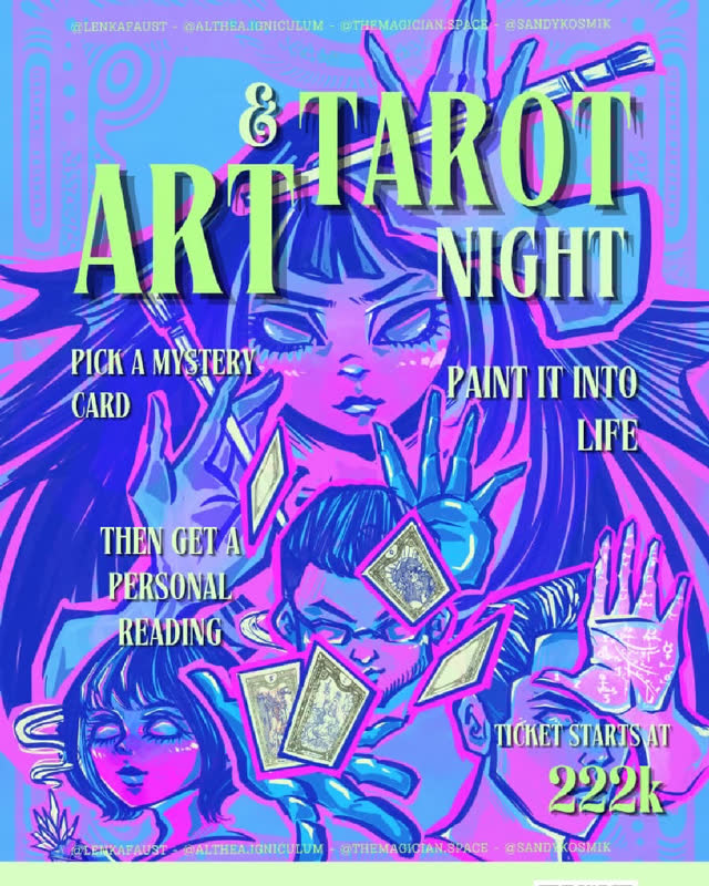 Poster Art & Tarot Night